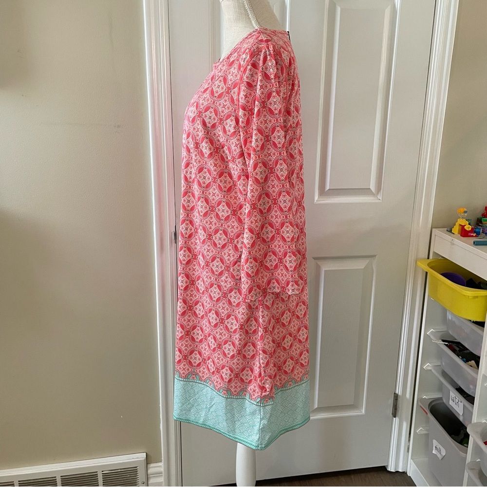 Cabana Life Shift Women's Dress Coral Tides (Size XL) - Picture 7 of 15